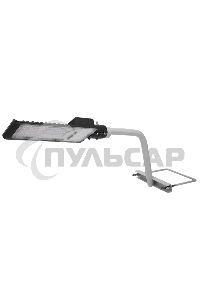 Кронштейн для консольного светильника приставного монтажа 1 хомутом серый (сталь 2мм, 625*460*280 Ø51) Rexant