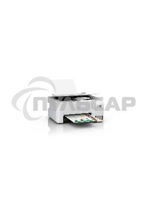 МФУ струйное Epson L3256 (C11CJ67407/C11CJ67414/C11CJ67421/C11CJ67519/C11CJ67504/C11CJ67524/C11CJ67516), A4 цветное, печ. до 10 стр/мин. (ч/б) до 5 стр/мин. (цвет), 1440 x 5760 dpi (печать) 1200x2400dpi (скан.), USB, Wi-Fi