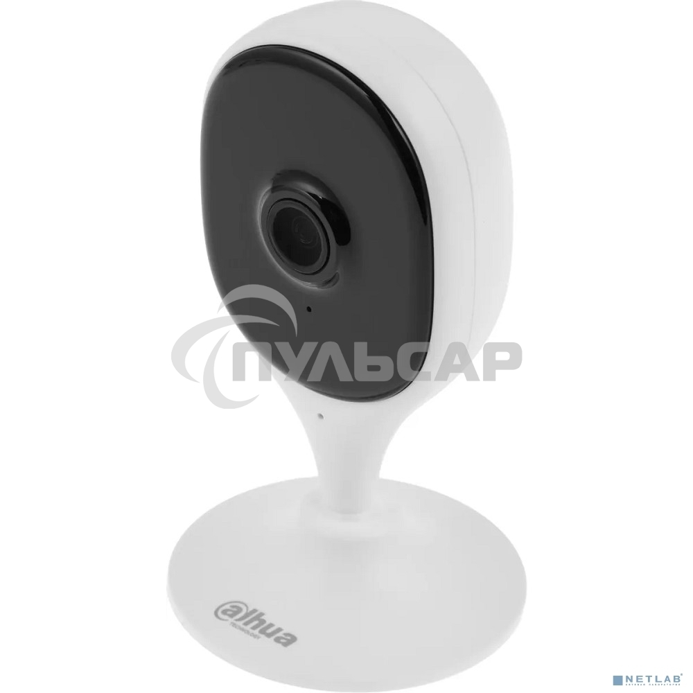 Компактная IP-видеокамера DAHUA DH-IPC-C3AP-0280B с Wi-Fi 2.4ГГц 3Мп, 1/3.2” CMOS, объектив 2.8мм, обнаружение людей, ИК 10м, микрофон, динамик
