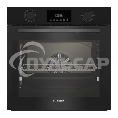 Встраиваемый духовой шкаф электрический Indesit IBFTE 3841 BL черный