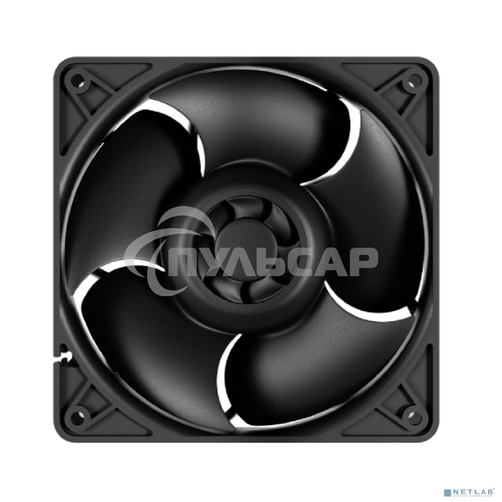Комплект вентиляторов для корпуса Arctic S12038-8K 3 Pack черный, 120 мм, 8000 об/мин, 4 pin
