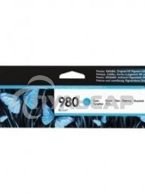 Картридж струйный HP D8J07A голубой для HP OJ Ent X585/X555 (6600стр.)