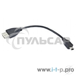 Кабель Gembird/Cablexpert A-OTG-AFBM-002 AF/Mini-BM, 0.15м, пакет
