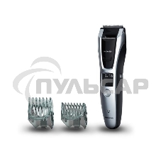 Машинка для стрижки Panasonic ER-GB70-S520 серебристый/черный (насадок в компл:2шт)