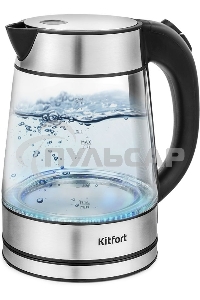 Чайник Kitfort КТ-6105 Мощность 1850–2200 Вт.Ёмкость 1,7 л.Режимы нагрева 100 °С