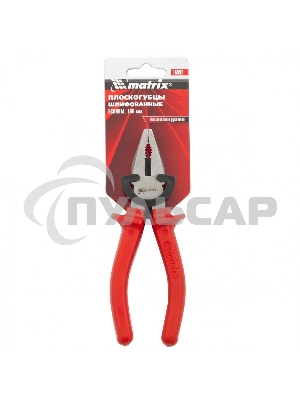 Плоскогубцы Matrix Econom, 160 мм, шлифованные, пластмассовые рукоятки