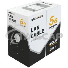 Кабель Proconnect (01-0152) Кабель FTP CAT5e 4 пары (305м) 0.51 мм