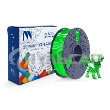 Филамент NVPRINT PLA+ Trasparent Green для 3D печати диаметр 1.75мм длина 330 метров масса 1 кг Филамент NVPRINT PLA+ Trasparent Green для 3D печати диаметр 1.75мм длина 330 метров масса 1 кг