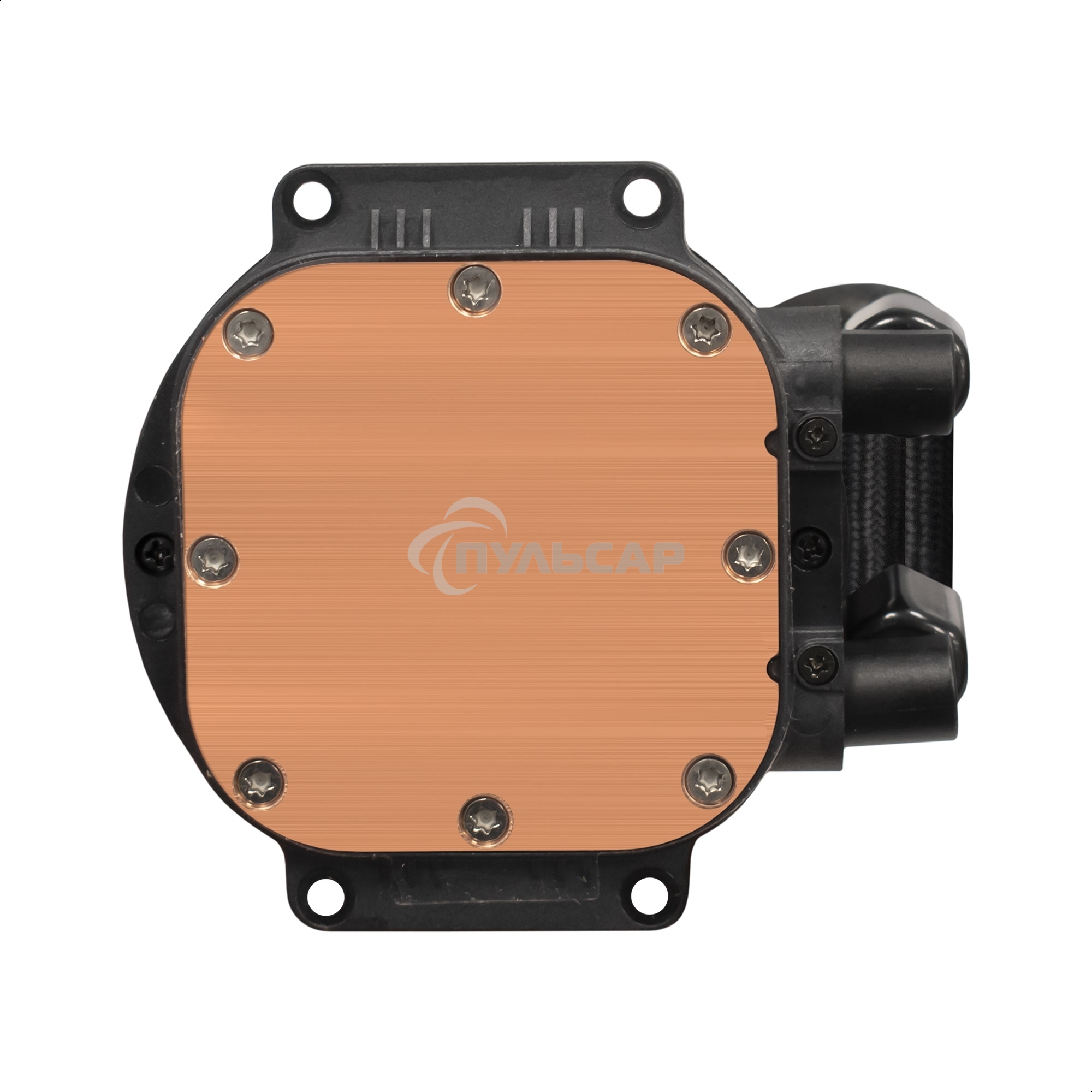 Система водяного охлаждения ExeGate BlackWater-240V3.PWM.ARGB черный, 120 мм, алюминий/медь, 1800 об/мин, 37 дБ, 4 pin, 150 Вт