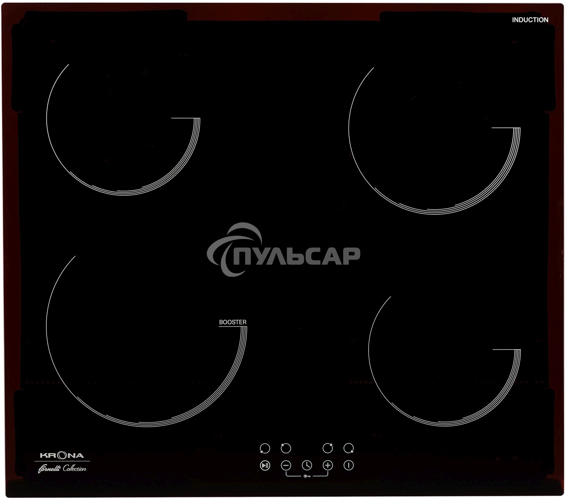 Индукционная варочная панель Krona VENTO 60 BL