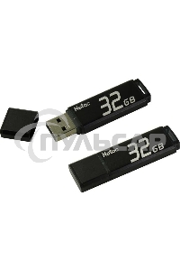 Флешка USB Netac U351 32 Gb <NT03U351N-032G-20BK>, USB 2.0