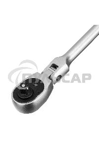 Ключ трещотка 1/4, 72 зуба, с быстрым сбросом. шарнирная СrV Stels