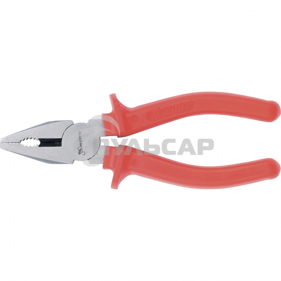 Плоскогубцы Matrix Econom, 180 мм, шлифованные, пластмассовые рукоятки