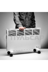 Конвектор MTX КМ-2000.2 белый, 2000 Вт, 25 м2, термостат