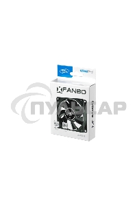 Вентилятор для корпуса DEEPCOOL XFAN 80 черный, 80 мм, 1800 об/мин, 20.3 дБ, 4 pin
