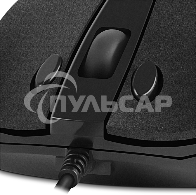 Мышь проводная SVEN RX-95 черный, 4000 dpi, USB, кнопки - 6