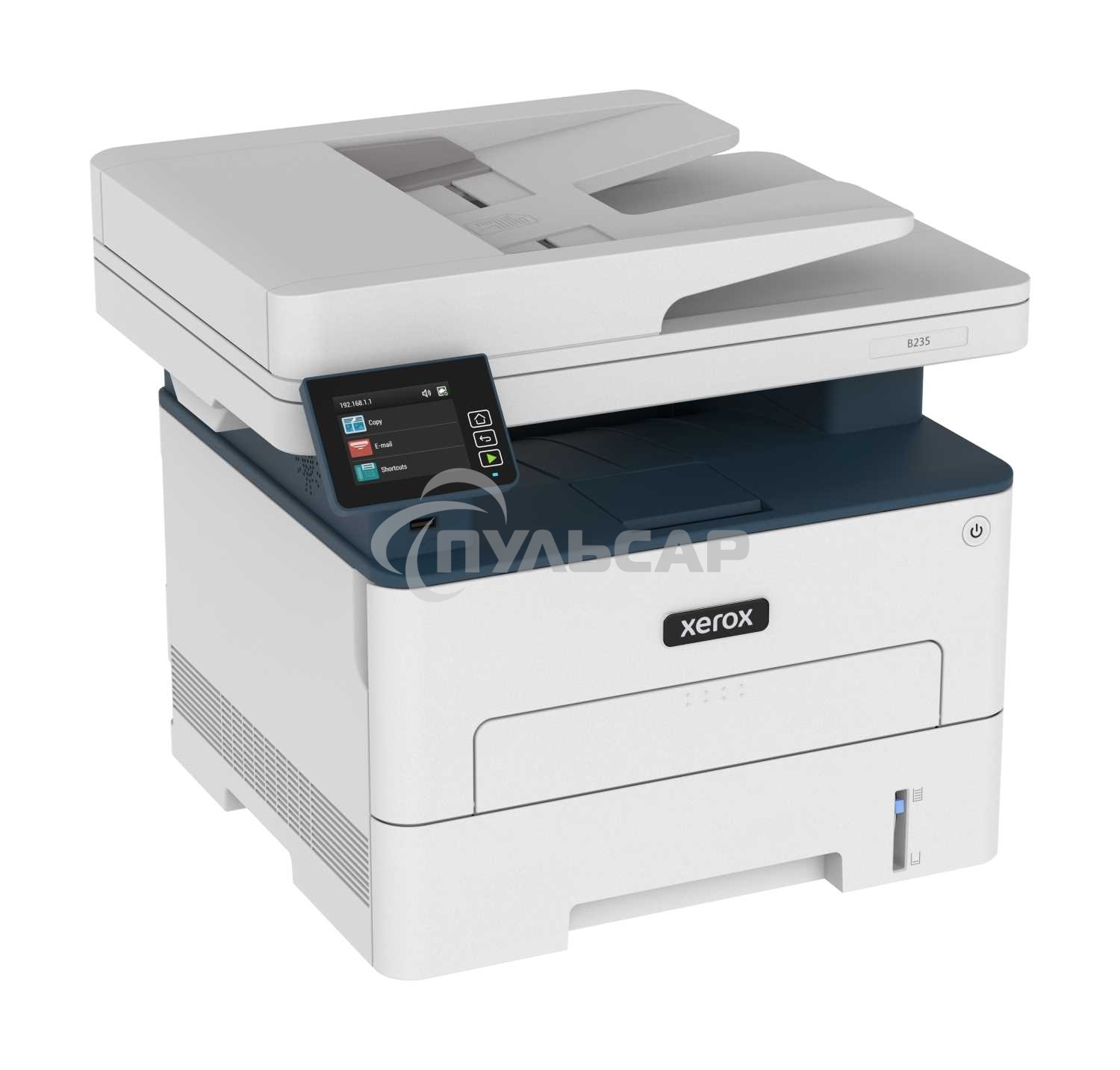 МФУ лазерное Xerox B235 (B235V_DNI), A4, ч/б, печ. до 34 стр/мин., скан. до 23 стр/мин., 600x600dpi, Wi-Fi, USB, Ethernet