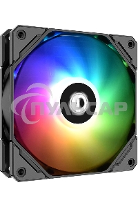 Вентилятор для корпуса ID-Cooling TF-12025-ARGB черный, 120 мм, 1500 об/мин, 30.5 дБ, 4 pin