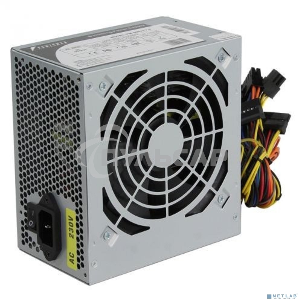 Блок питания Inwin / Powerman PM-500ATX-F, 500Вт, 120мм, серый