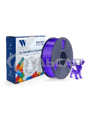 Филамент NVPRINT PLA+ Trasparent Purple для 3D печати диаметр 1.75мм  длина 330 метров  масса 1 кг