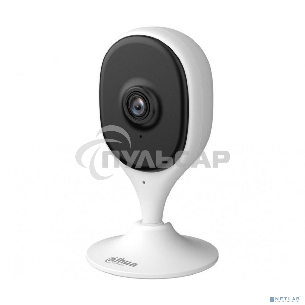 Компактная IP-видеокамера DAHUA DH-IPC-C5AP-0280B с Wi-Fi 2.4ГГц 5Мп, 1/3.2” CMOS, объектив 2.8мм, обнаружение людей, ИК 10м, микрофон, динамик