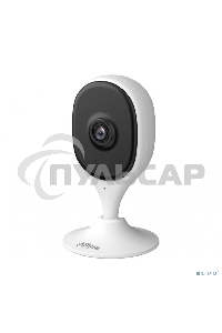 Компактная IP-видеокамера DAHUA DH-IPC-C5AP-0280B с Wi-Fi 2.4ГГц 5Мп, 1/3.2” CMOS, объектив 2.8мм, обнаружение людей, ИК 10м, микрофон, динамик