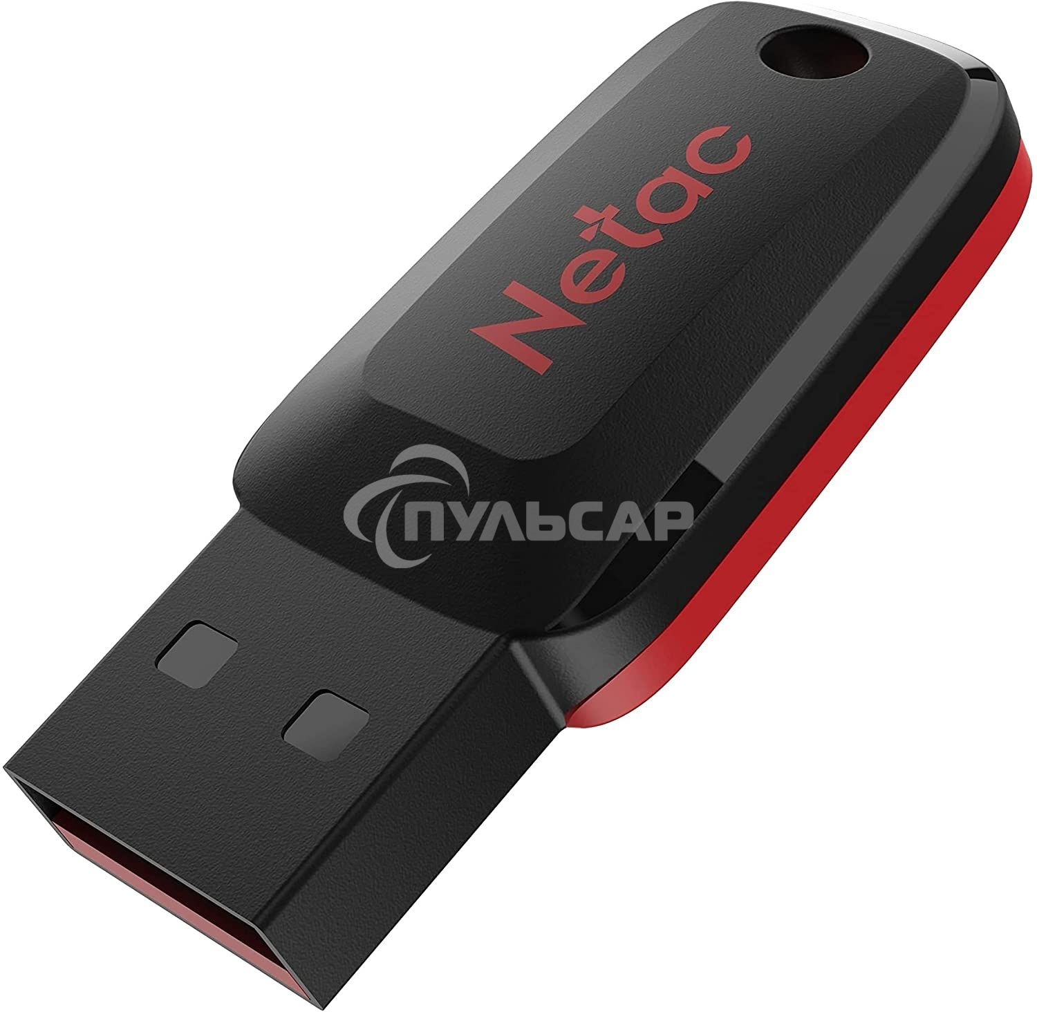 Флешка USB Netac U197 16 Gb <NT03U197N-016G-20BK>, USB 2.0, пластиковая, черная