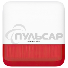 Извещатель охранный Hikvision DS-PS1-E-WE(Red Indicator)