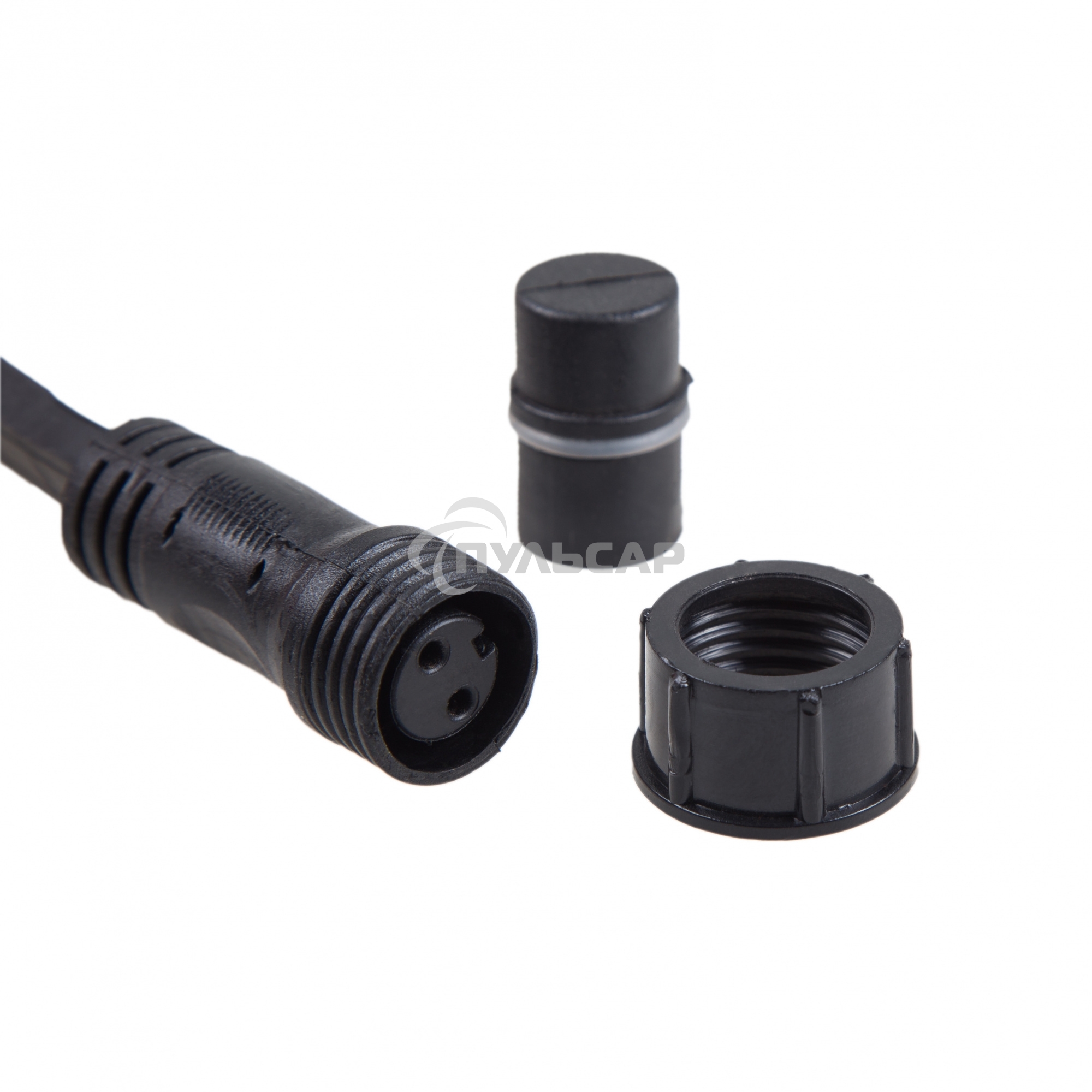 Гирлянда Neon-night LED Galaxy Bulb String 10м, черный каучук, 30 ламп*6 LED теплый белый, влагостойкая IP65