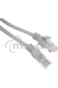 Патч-корд UTP Cablexpert кат.5e, 7.5м, литой, многожильный (серый)