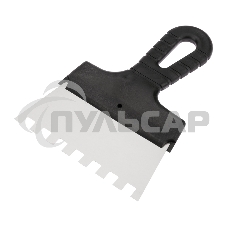 Шпатель фасадный Rexant 150 мм зуб 10х10 нержавеющая сталь, пластмассовая ручка