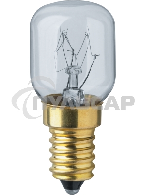 Лампа накаливания Navigator NI-T25-15-230-E14-CL (для духовых шкафов)