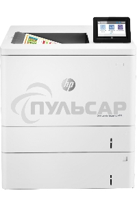 Принтер лазерный HP Color LaserJet Enterprise M555x (7ZU79A), A4, цветной, печ. до 38 стр/мин., 600 x 600 dpi, USB, RJ-45, Wi-Fi, Air Print, Mopria