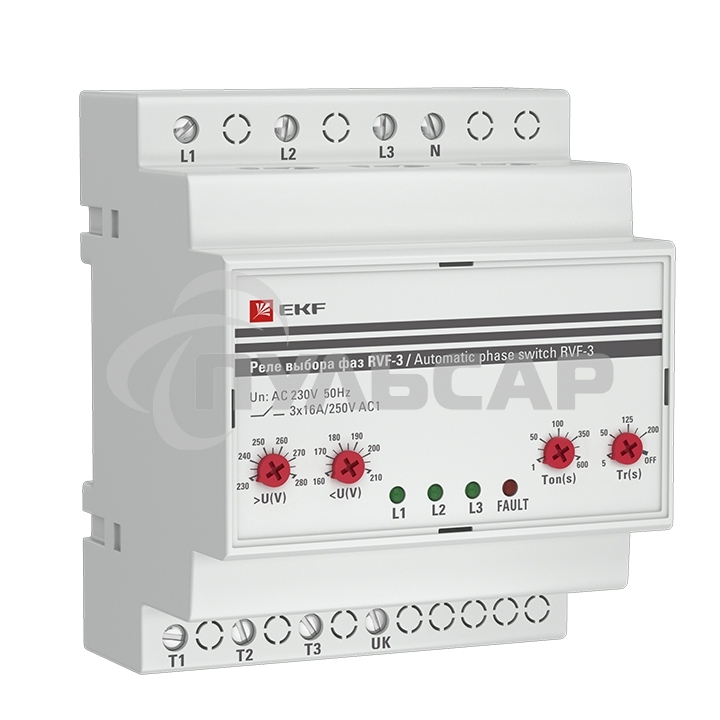 Реле выбора фаз РВФ-3 EKF RVF-3 EKF