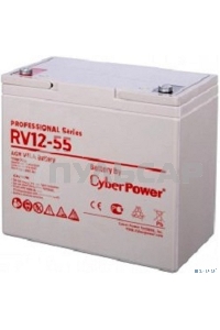 Батарея PS CyberPower Professional series RV 12-55 / 12V 60Ah operational life 12 years