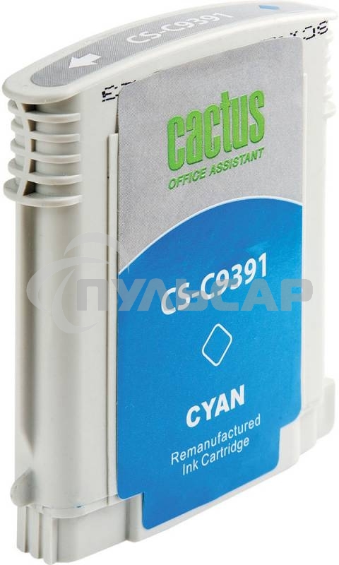 Картридж струйный Cactus CS-C9391 голубой для №88 HP Officejet Pro K550 (29ml)