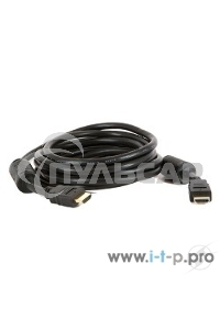 Кабель HDMI/DVI 5bites APC-014-150 HDMI M/HDMI M V1.4b, высокоскоростной, ethernet+3D, зол.разъемы, ферр.кольца, 15м.