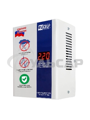 Стабилизатор напряжения Rucelf КОТЕЛ-600 0.6кВА однофазный белый