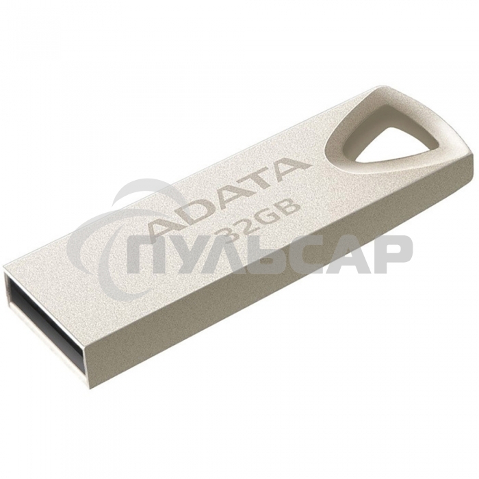 Флешка USB ADATA UV210 (AUV210-32G-RGD), 32 Gb, USB 2.0, R/W 15/5, золотистый