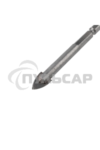 Сверло по стеклу и керамике 10 мм (шестигранный хвостовик) Kranz