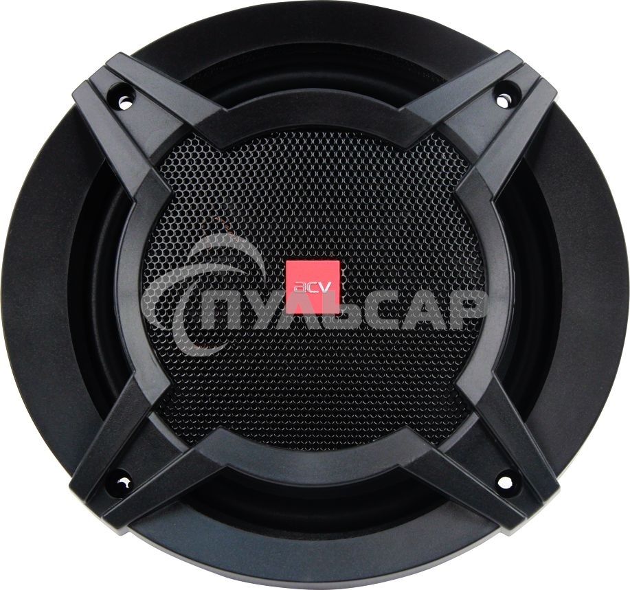 Колонки автомобильные ACV PG-623S 180Вт 88дБ 4Ом 16см (6.5дюйм) (ком.:2кол.) коаксиальные трехполосные