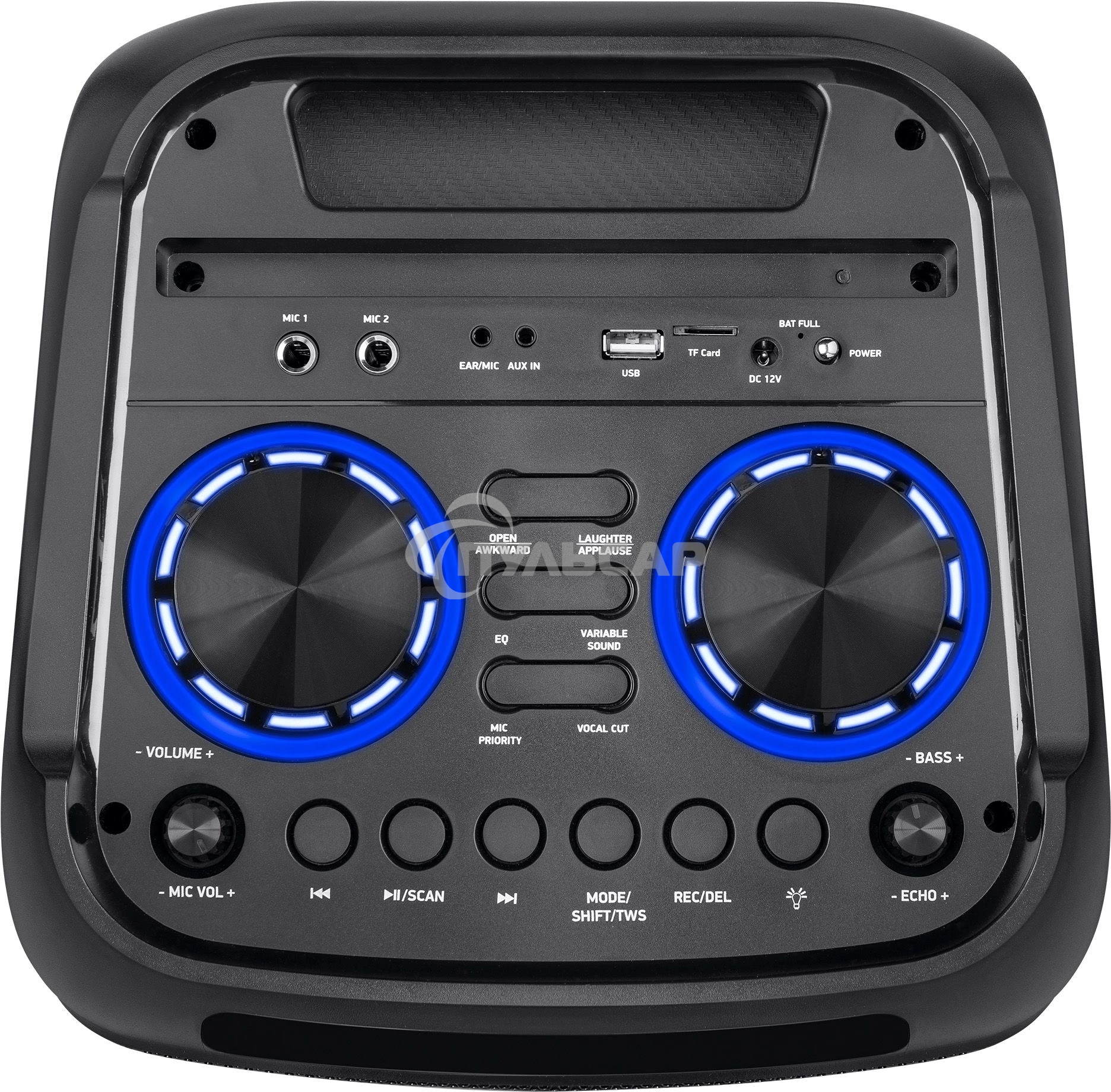 Колонка портативная BBK BTA7030 черный 40W 2.0 BT (BTA7030 (B))