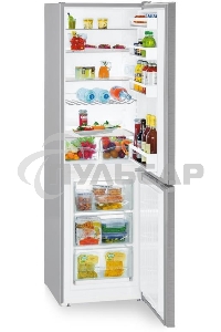 Холодильник Liebherr CUefe 3331-26 001 нержавеющая сталь двухкамерный 212/84л морозилка снизу