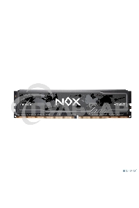 Оперативная память Apacer Nox, DDR5, 16Gb (1x16 Gb), 6000 MHz, CL40, DIMM, радиатор, черный