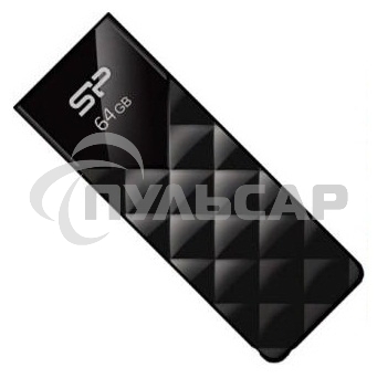 Флешка USB Silicon Power R/W USB 64 Gb Ultima U03 SP064 Gb,UF2U03V1K USB 2.0, черный