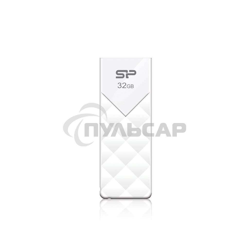 Флешка USB Silicon Power USB 64 Gb Ultima U03 SP064 Gb,UF2U03V1W USB 2.0, белый