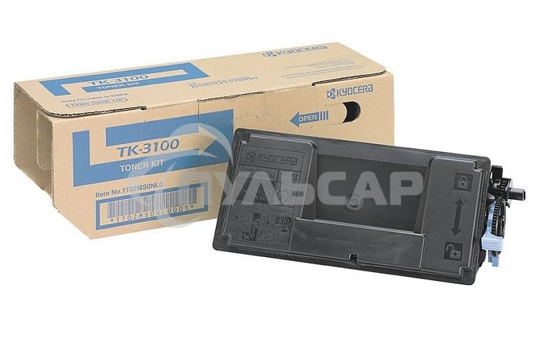 Картридж лазерный Kyocera TK-3100 (1T02MS0NL0) черный для FS-2100D/2100DN/M3040dn/M3540dn 12500 стр.