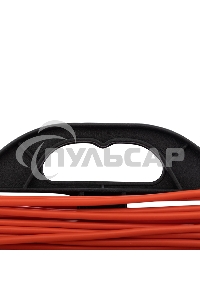 Удлинитель-шнур на рамке PROconnect ПВС 2х0.75, 30 м, б/з, 6 А, 1300 Вт, IP20, оранжевый (Сделано в России)