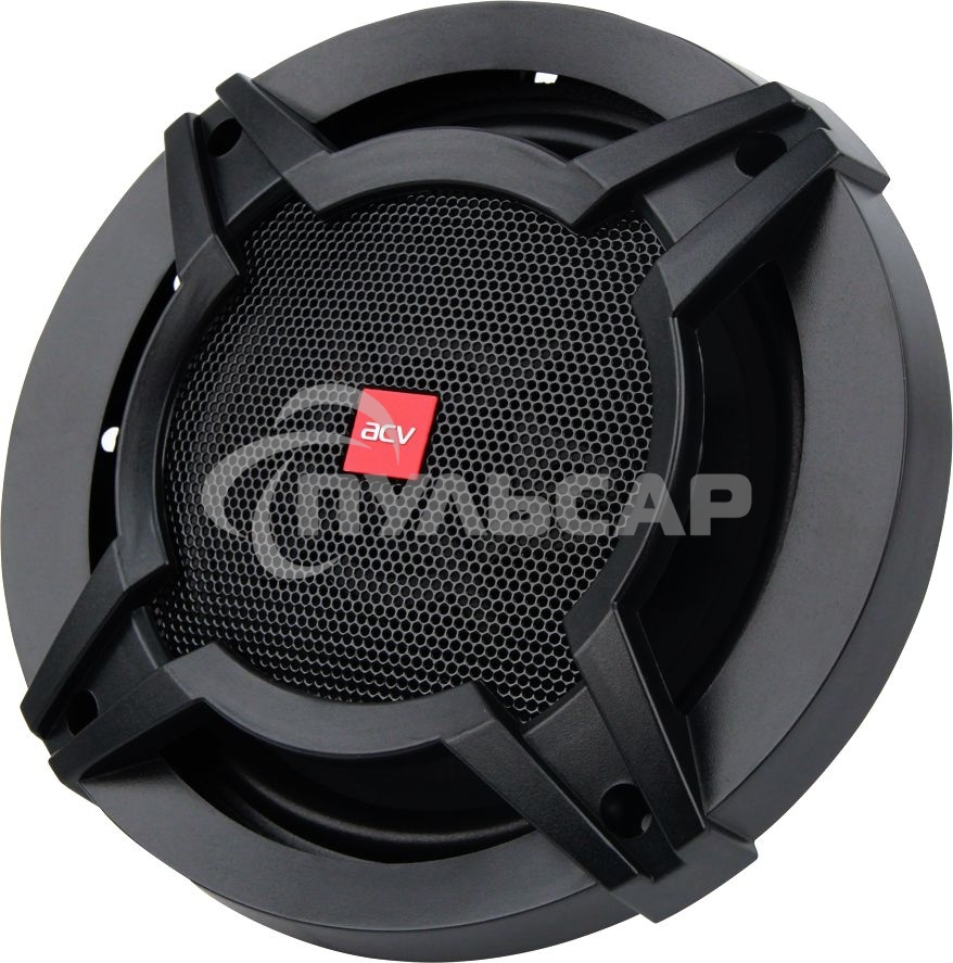 Колонки автомобильные ACV PG-623S 180Вт 88дБ 4Ом 16см (6.5дюйм) (ком.:2кол.) коаксиальные трехполосные