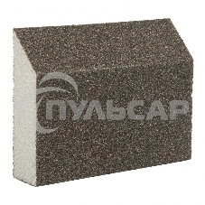 Губка для шлифования Matrix, 120 х 90 х 25 мм, трапеция, мягкая, P 100